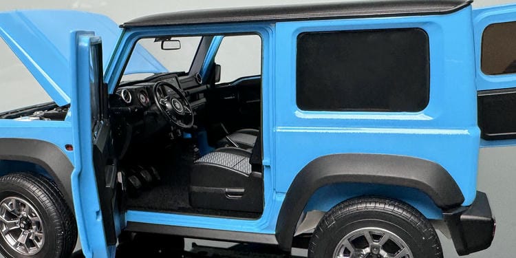 2018 Honda Suzuki Jimny 1:18 Diecast Model – LCD-MODELS High CP Collectible (Beige/Blue/Yellow/Green)