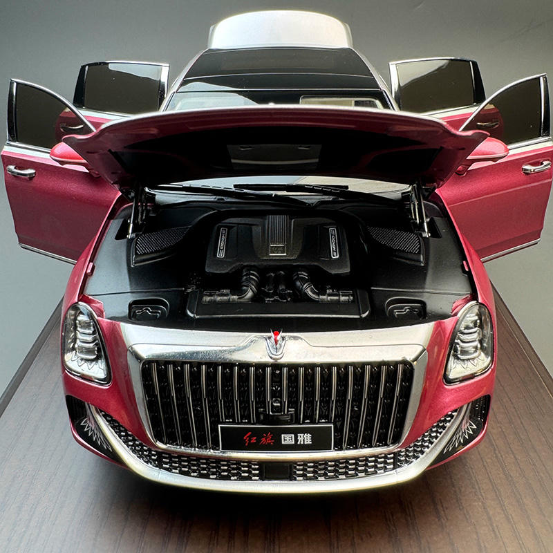 OEM 1:18 Hongqi Guoya Diecast Model