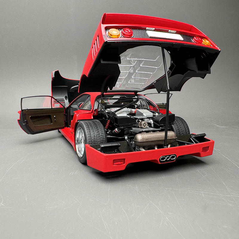 Montage 1:18 Ferrari F40 Alloy Diecast Model