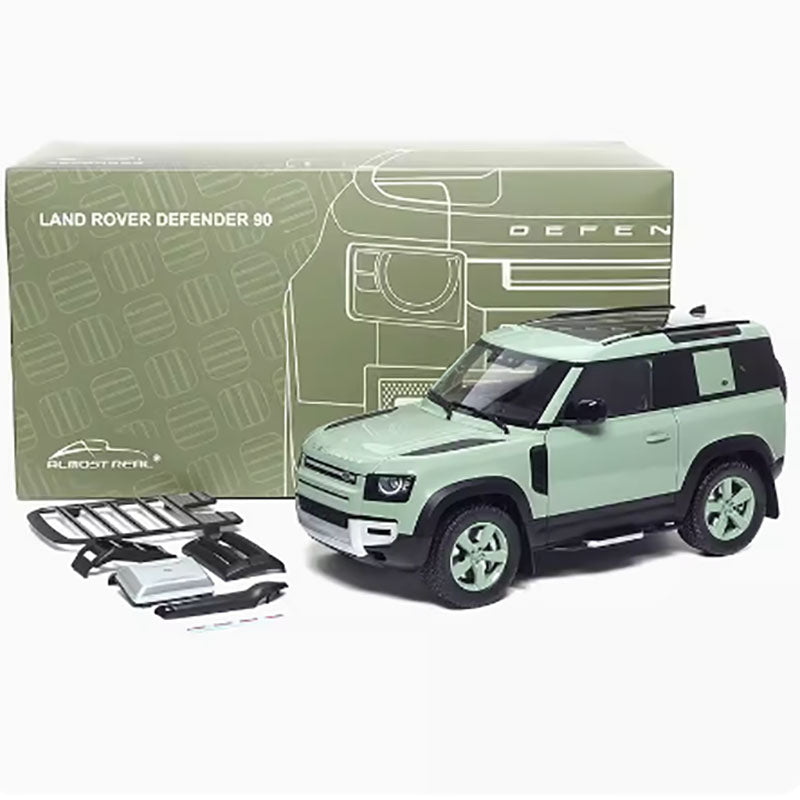 Fast echter Defender 90 2023 110th Anniversary Edition 1:18 Automodell