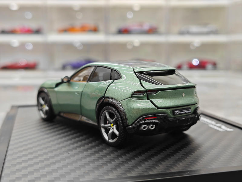 BBR Ferrari Purosangue Black Roof 1:43 Diecast Model Car
