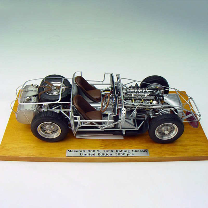 CMC 1:18 Maserati 300S “Skeleton” Edition Diecast Car Model