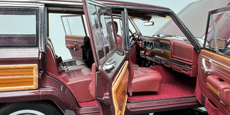 DD Model 1:18 Jeep Wagoneer Alloy Full Open Car Model