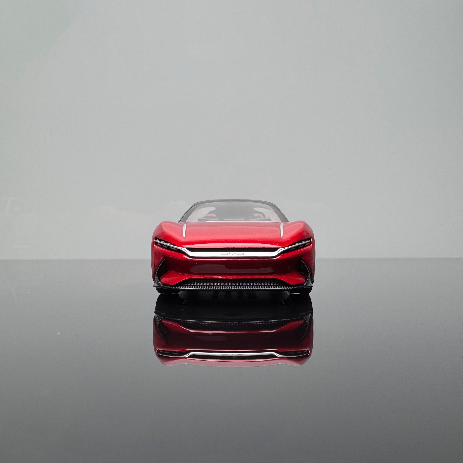 BYD E-SEED GT Han Concept Car Model – Red (1/43 Scale)