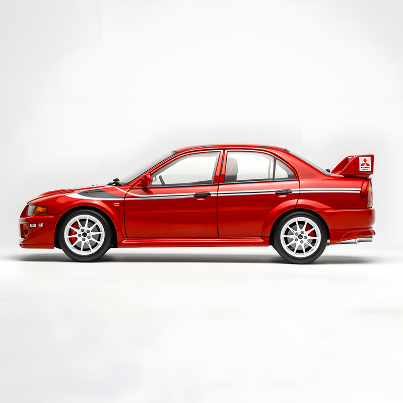 MOTORHELIX 1:18 Mitsubishi Lancer Evolution VI (6.5) GSR T.M.E Diecast Model Car （Pre sale）