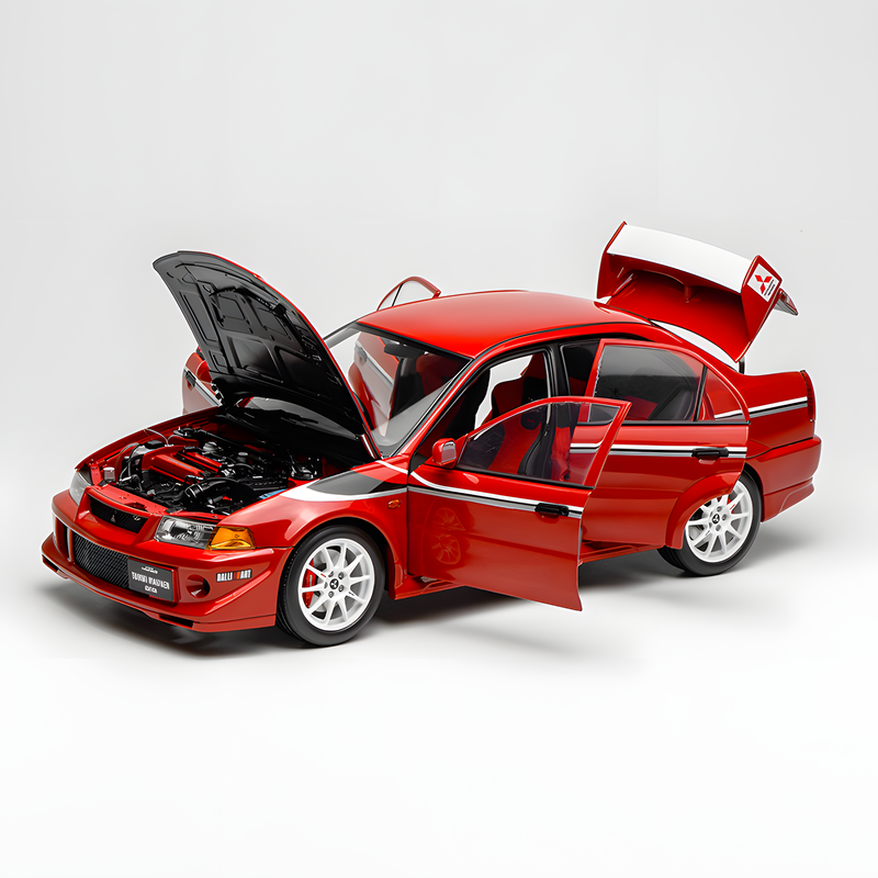 MOTORHELIX 1:18 Mitsubishi Lancer Evolution VI (6.5) GSR T.M.E Diecast Model Car （Pre sale）