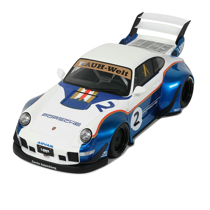 1:18 GT Spirit Porsche 911 (993) RWB X Liberty Walk – GT530 Blue White Resin Collection Pre-sale