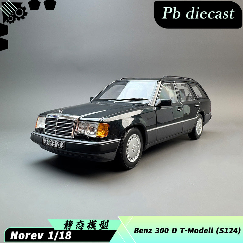 NOREV 1:18 Mercedes-Benz S124 300D T-Model Diecast Opening Model