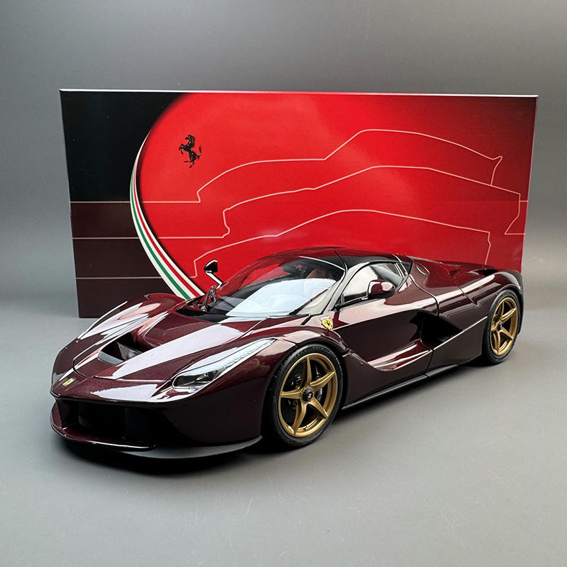 BBR 1:18 Ferrari LaFerrari Diecast Model – Rosso Rubino – YX car model