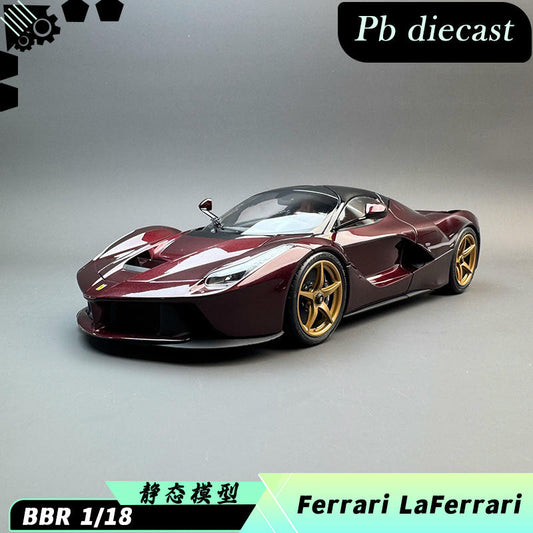 BBR 1:18 Ferrari LaFerrari Diecast Model – Rosso Rubino