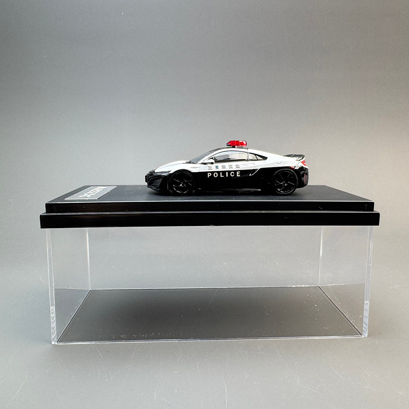 LCD 1:64 Honda NSX Police Car Diecast Model