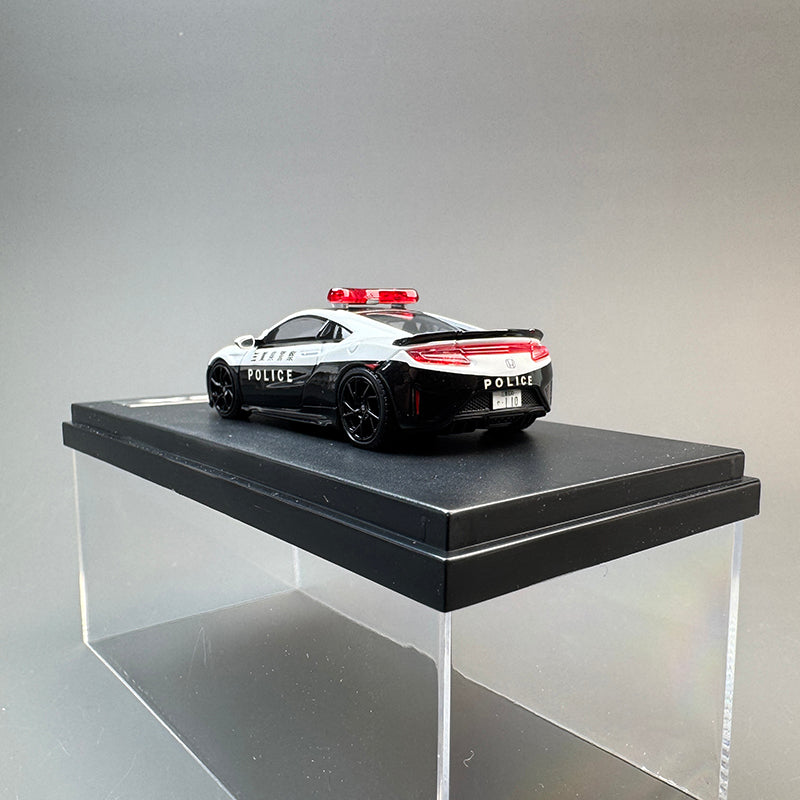 LCD 1:64 Honda NSX Police Car Diecast Model