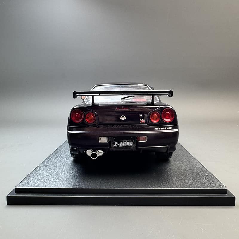 Solido 1:18 Nissan GT-R R34 Z-Tune Diecast Model – YX car model