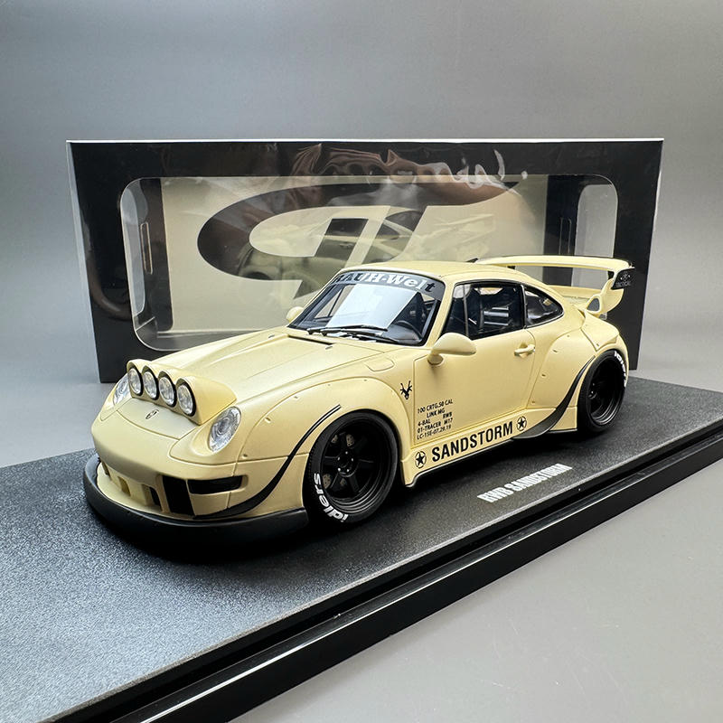 GT Spirit 1:18 Porsche 911 (993) RWB Sandstorm Resin Model