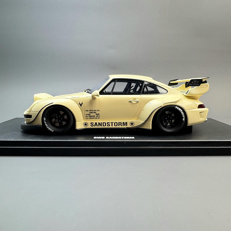 GT Spirit 1:18 Porsche 911 (993) RWB Sandstorm Resin Model