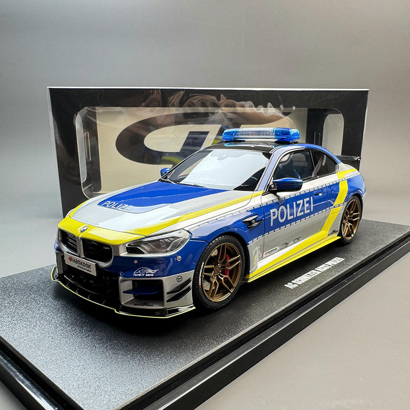 GT Spirit AC Schnitzer BMW M2 ACS2 German Police Car 1:18 Resin Model