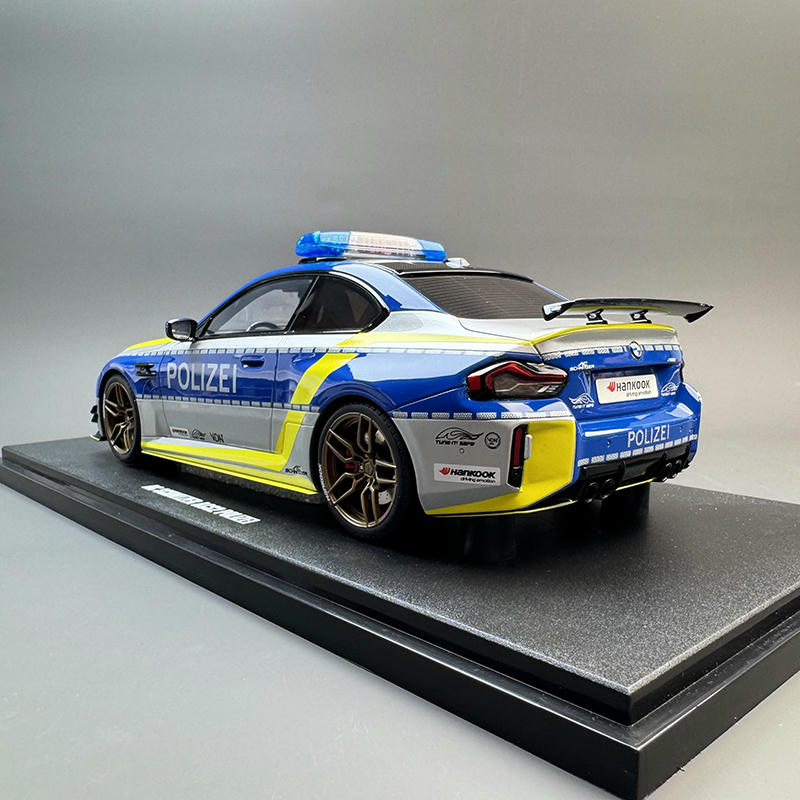 GT Spirit AC Schnitzer BMW M2 ACS2 German Police Car 1:18 Resin Model