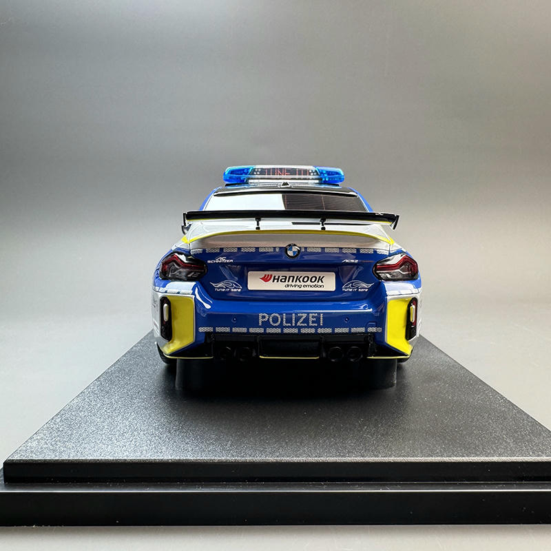 GT Spirit AC Schnitzer BMW M2 ACS2 German Police Car 1:18 Resin Model