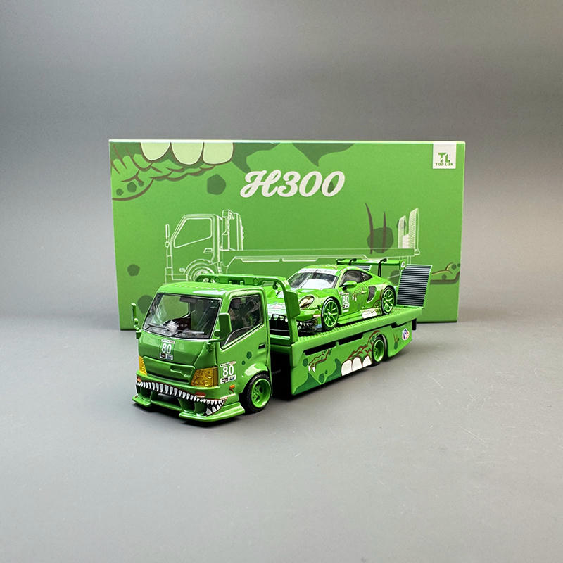 Mega Gear 1:64 H300 Flatbed Transport Trailer Model