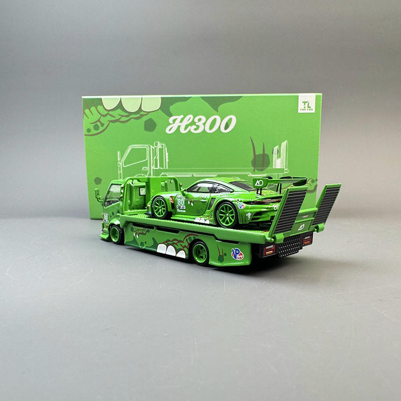 Mega Gear 1:64 H300 Flatbed Transport Trailer Model