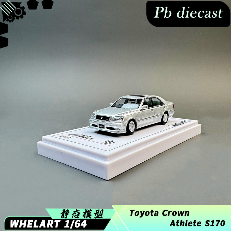 WHELART 1:64 Toyota Crown Athlete S170 Diecast Model