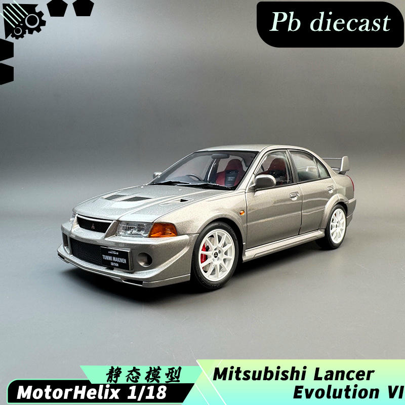 MotorHelix 1:18 Mitsubishi Lancer Evolution VI GSR T.M.E. (6.5) Diecast Model