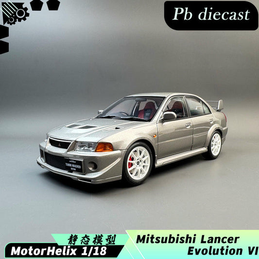 MotorHelix 1:18 Mitsubishi Lancer Evolution VI GSR T.M.E. (6.5) Diecast Model