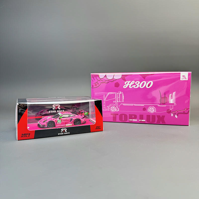 TL 1:64 H300 Flatbed Transport Trailer Model
