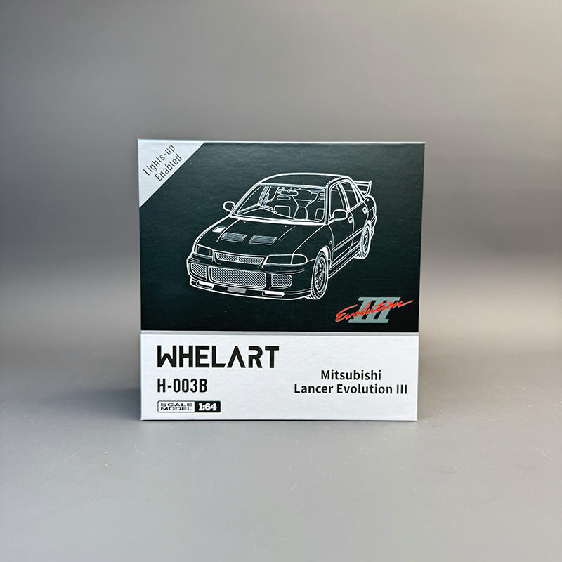 WHELART 1:64 Mitsubishi Lancer Evolution III Lighting Edition Diecast Model