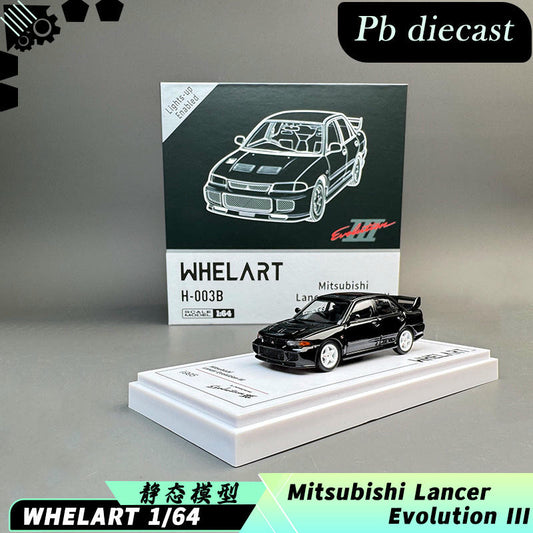WHELART 1:64 Mitsubishi Lancer Evolution III Lighting Edition Diecast Model