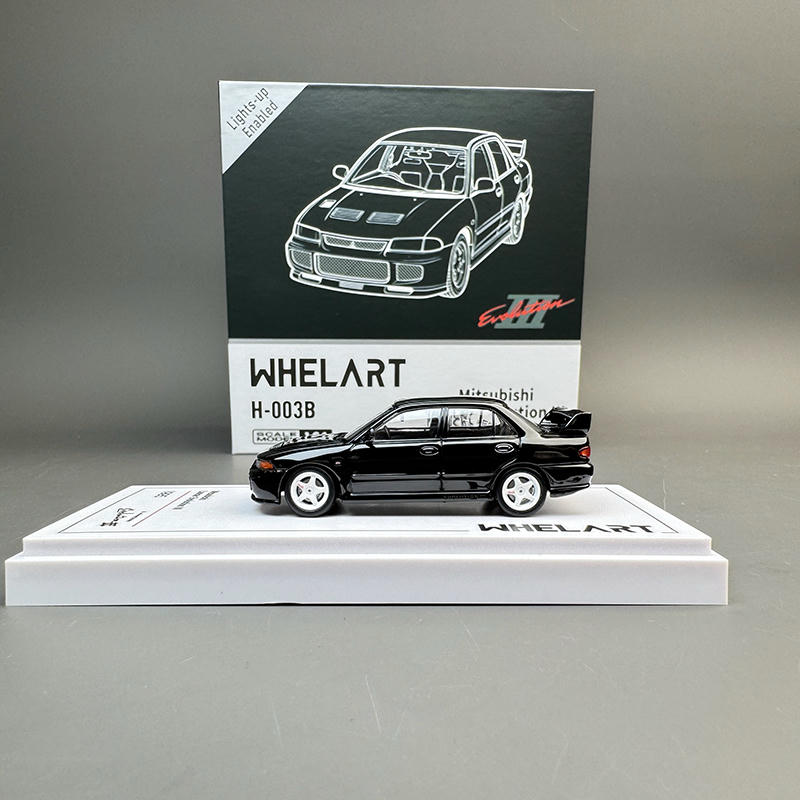 WHELART 1:64 Mitsubishi Lancer Evolution III Lighting Edition Diecast Model