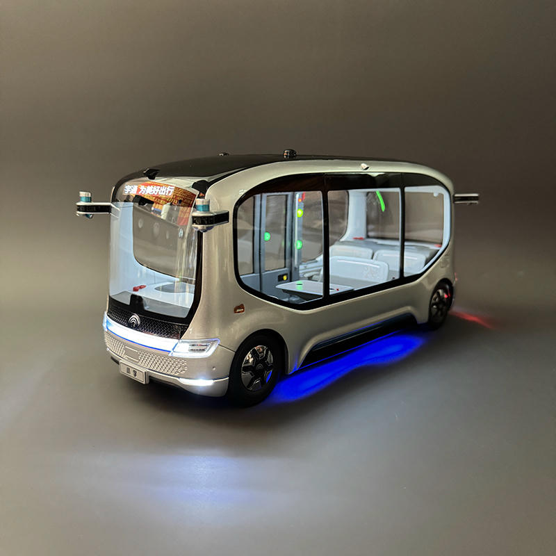 1:18 Yutong Xiaoyu Autonomous Driving Bus 2.0 (L4) Model