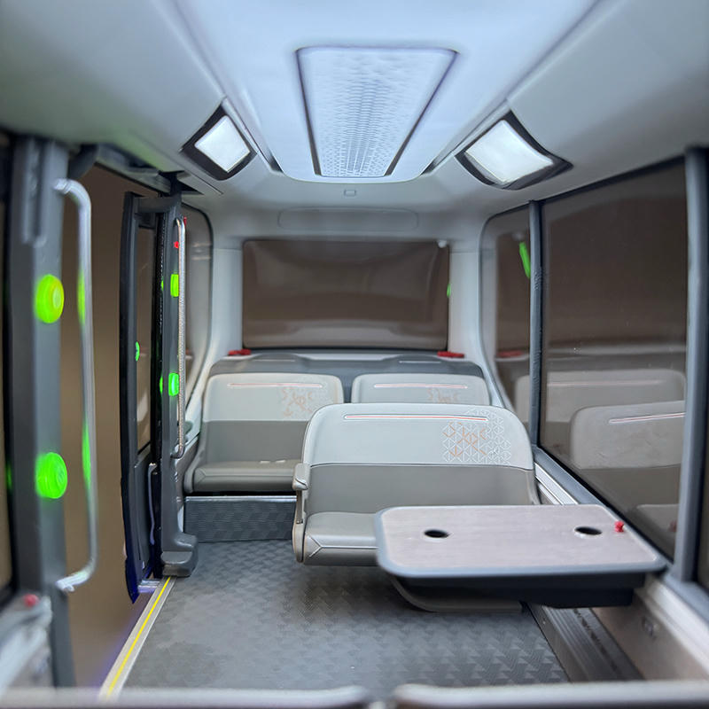 1:18 Yutong Xiaoyu Autonomous Driving Bus 2.0 (L4) Model