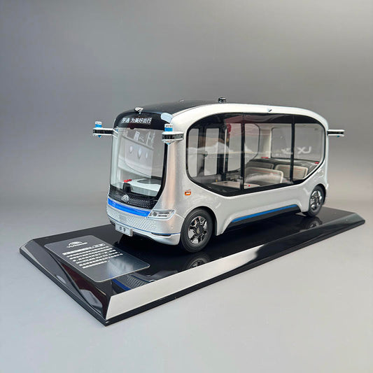 1:18 Yutong Xiaoyu Autonomous Driving Bus 2.0 (L4) Model
