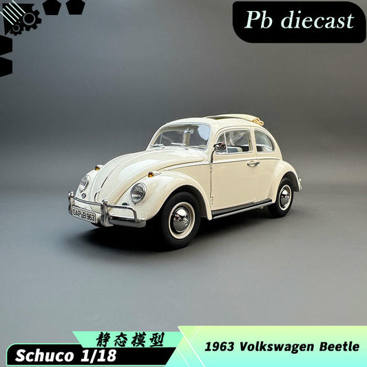Schuco 1:18 1963 Volkswagen Beetle Diecast Model