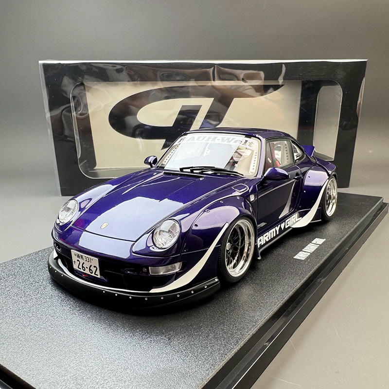 GT Spirit 1:18 Porsche 911 RWB Army Resin Model – GT562