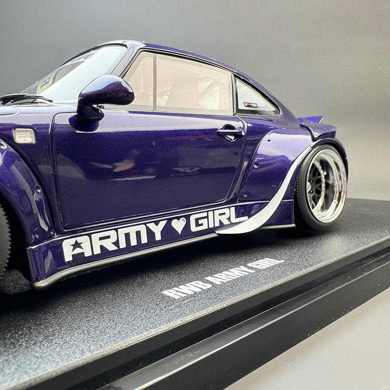 GT Spirit 1:18 Porsche 911 RWB Army Resin Model – GT562