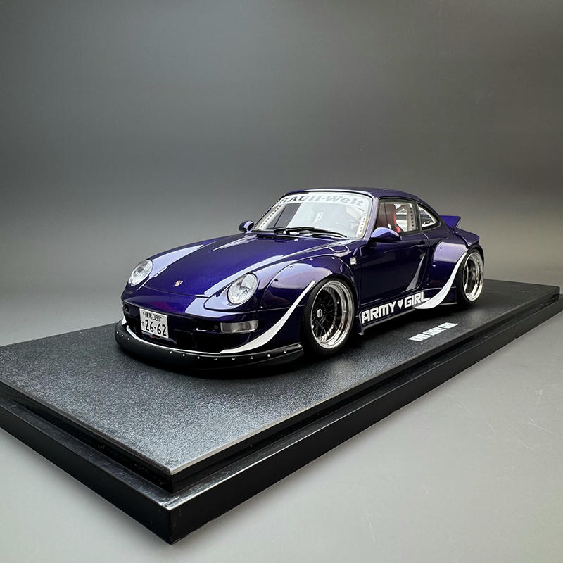 GT Spirit 1:18 Porsche 911 RWB Army Resin Model – GT562