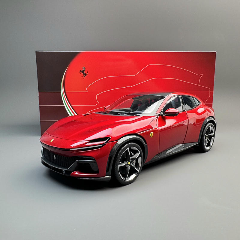 BBR 1:18 Ferrari Purosangue Diecast Model — Rosso Magma