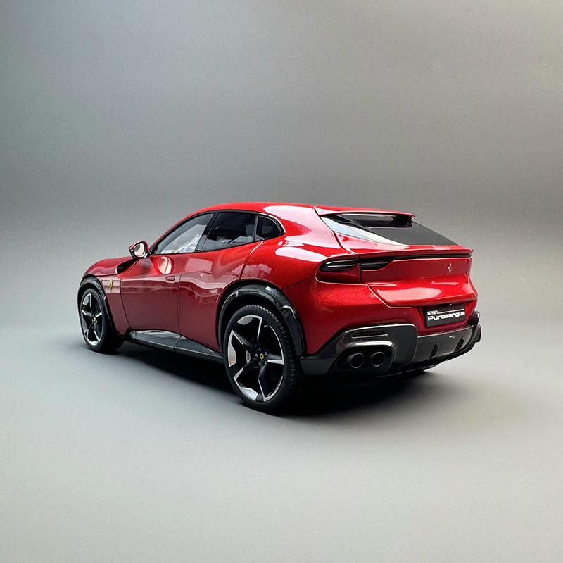BBR 1:18 Ferrari Purosangue Diecast Model — Rosso Magma