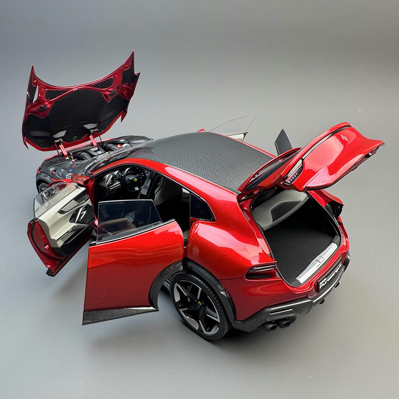 BBR 1:18 Ferrari Purosangue Diecast Model — Rosso Magma