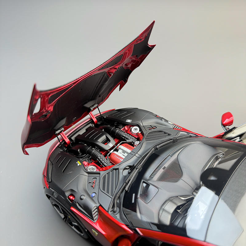 BBR 1:18 Ferrari Purosangue Diecast Model — Rosso Magma