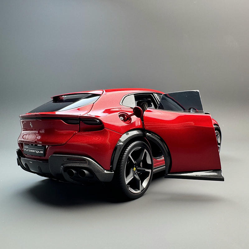 BBR 1:18 Ferrari Purosangue Diecast Model — Rosso Magma