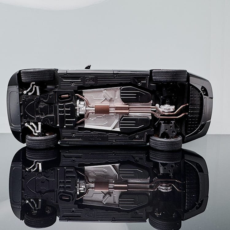 LCD 1:18 Range Rover Honor Genesis Long Edition 2022 Legierung Vollständig offenes Automodell