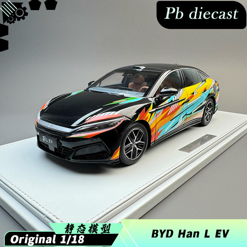 Original 1:18 BYD Han LEV Collector's Edition Diecast Model