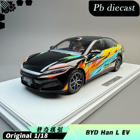 Original 1:18 BYD Han LEV Collector's Edition Diecast Model