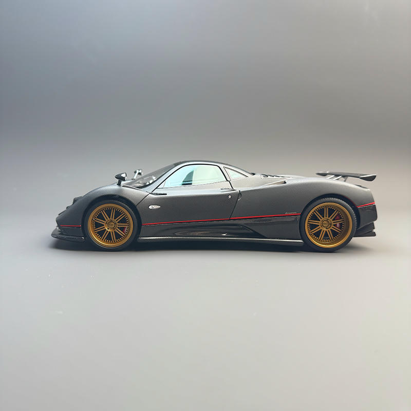 Almost Real 1:18 Pagani Zonda F 2005 — Matt Carbon Black