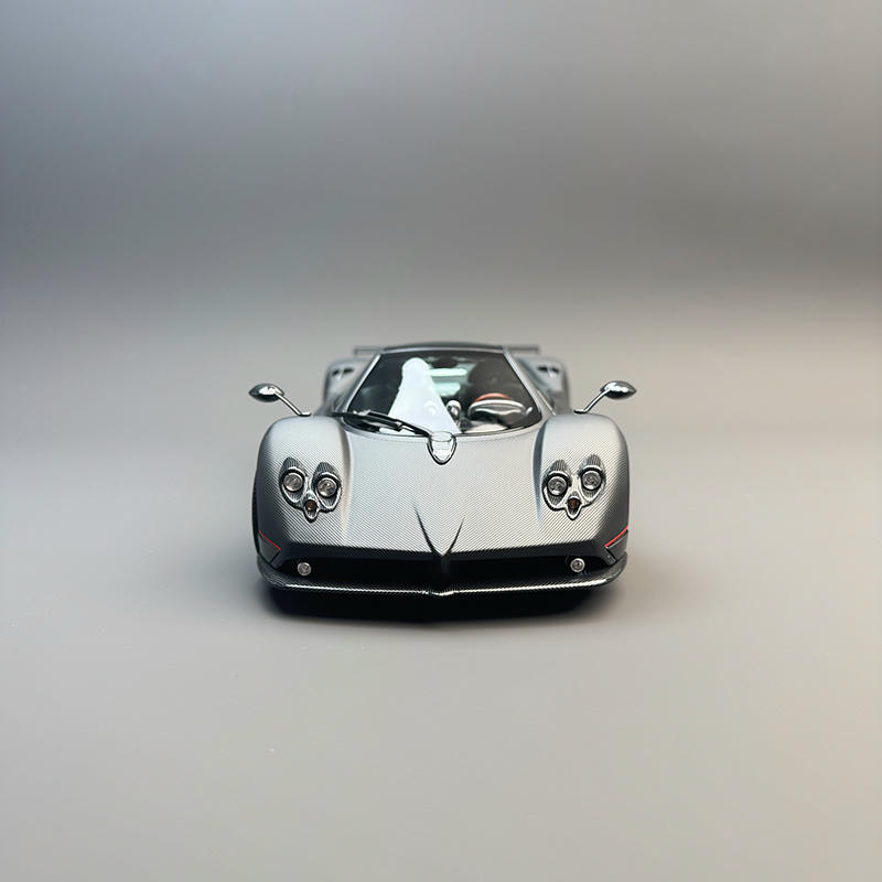 Almost Real 1:18 Pagani Zonda F 2005 — Matt Carbon Black