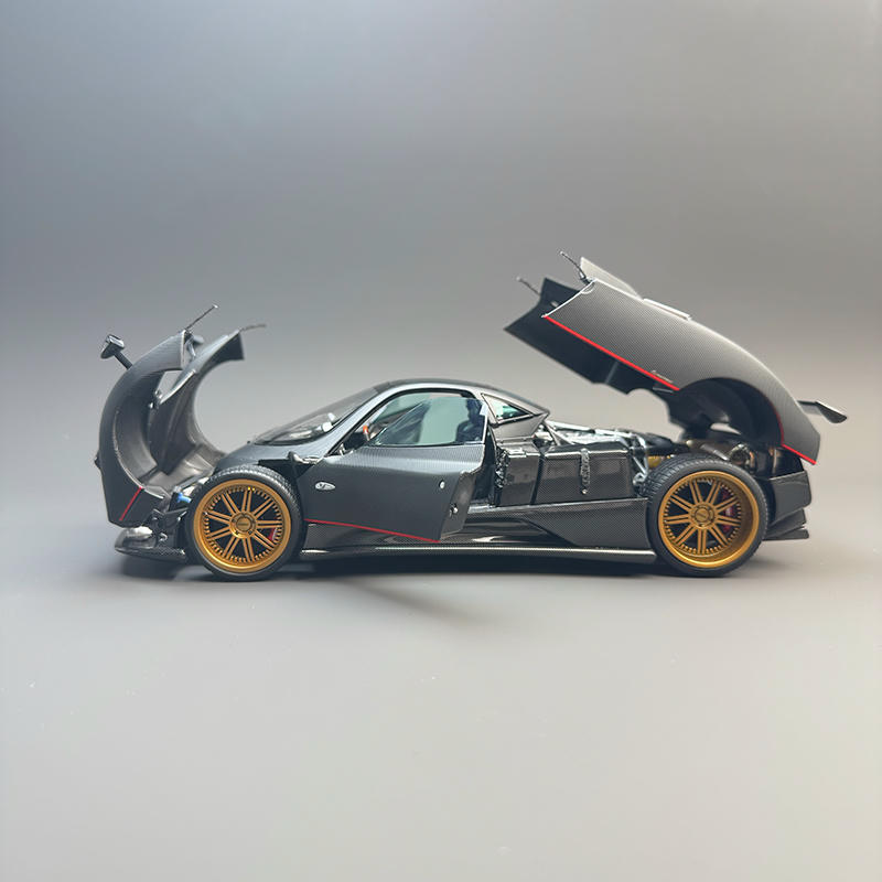 Almost Real 1:18 Pagani Zonda F 2005 — Matt Carbon Black