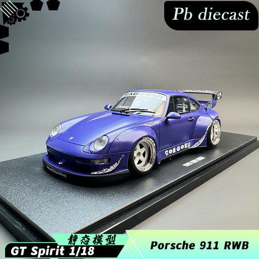 GT Spirit 1:18 Porsche 911 RWB “Son Goku” 2024 Resin Model-GT571